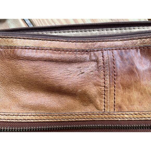 Vintage? Fossil Stanton Traveler Leather Crossbody.Shoulder bag/purse. READ! - Picture 7 of 10